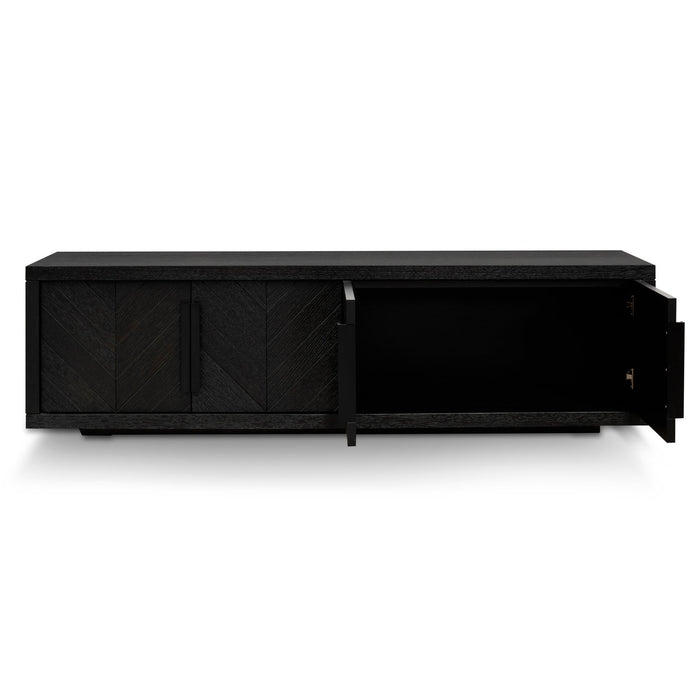 CTV2911-VA 1.8m Entertainment TV Unit - Textured Espresso Black