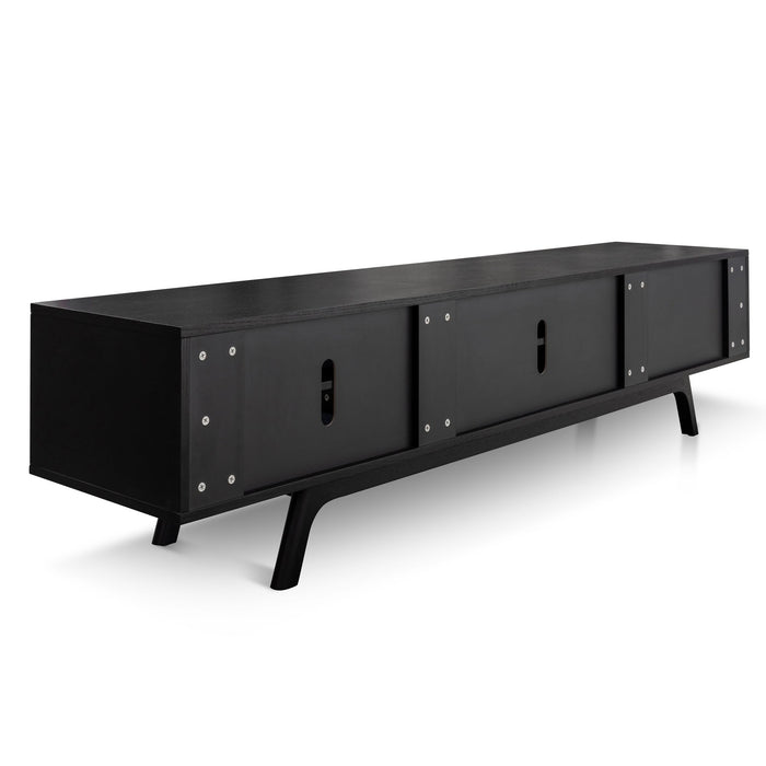 CTV6046-BB - 2.1m TV Unit - Full Black