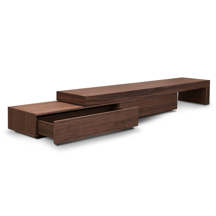 CTV6089-CN - Extendable Entertainment TV Unit - Walnut