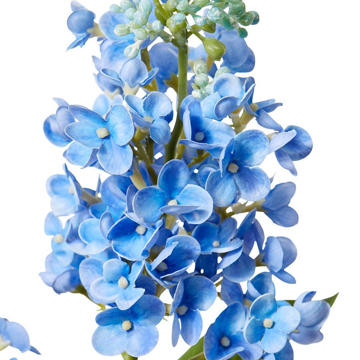 Lilac Spray Pack of 12 - Blue, 66cm (H)