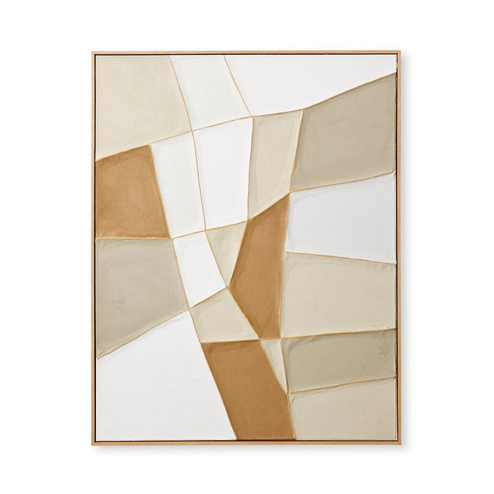 Rendani (DS) Hand Painted Wall - Multi, 140cm (H)