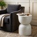 Zara Mother Of Pearl Hand Inlay Side Table