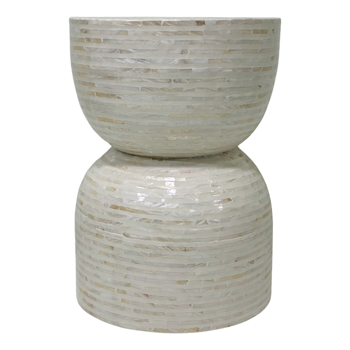 Zara Mother Of Pearl Hand Inlay Side Table