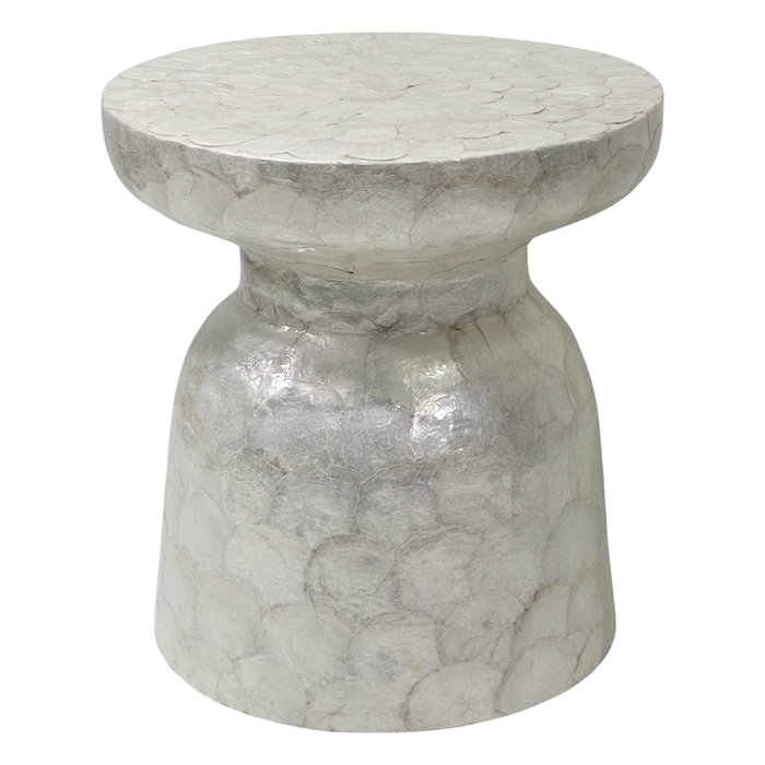 Amalfi Mother Of Pearl Hand Inlay Side Table