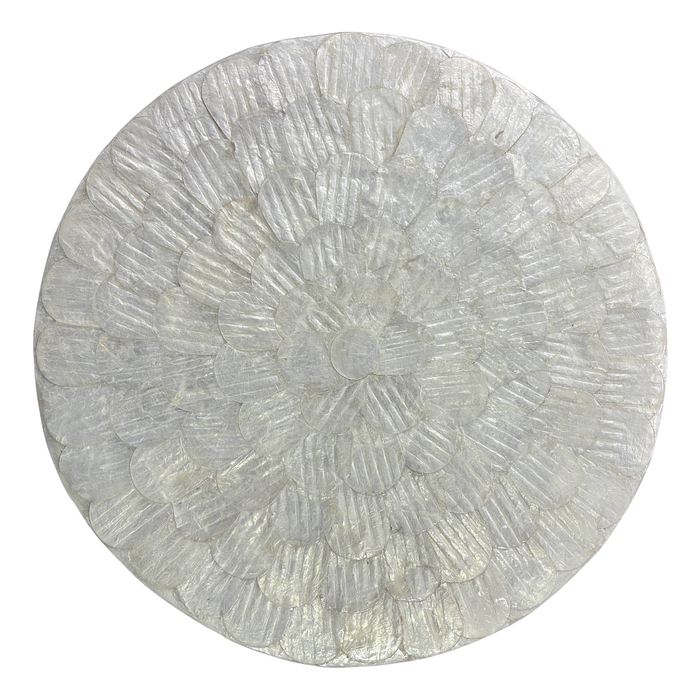 Amalfi Mother Of Pearl Hand Inlay Side Table