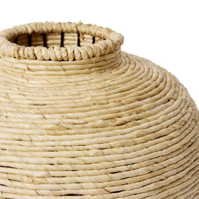 Bomani Round Vessel - Natural, 28cm (H)