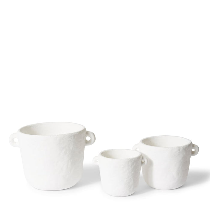 Reese Pot - White, 21cm (H)