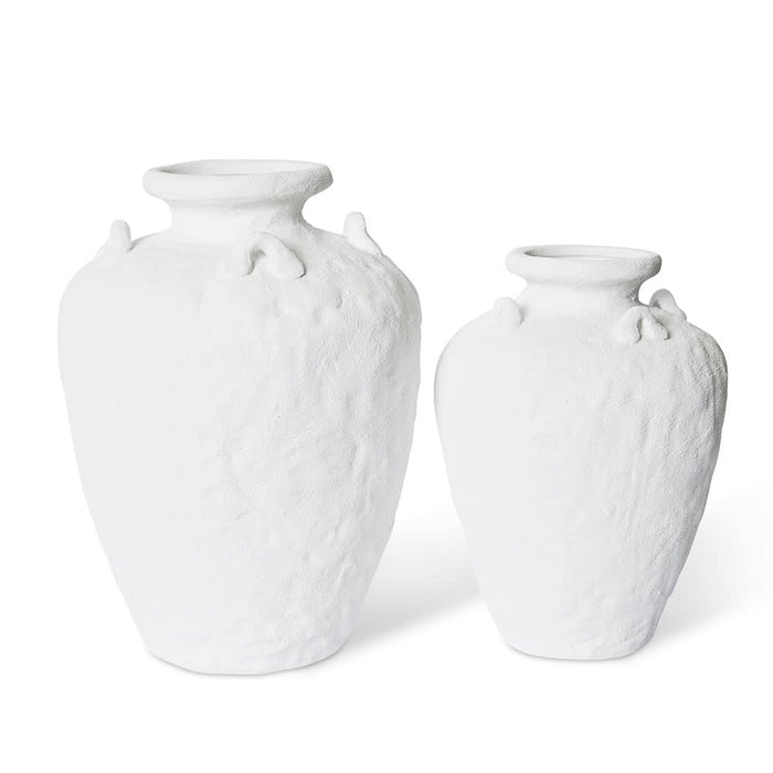 Aziza Vase - White, 54cm (H)