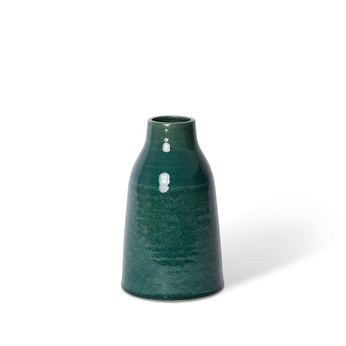 Zara Vase - Green, 28cm (H)