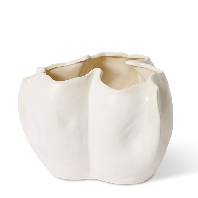 Zilia Bowl - Ivory, 23cm (H)