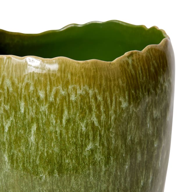 Haidi Decorative Vessel - Green, 27cm (H)