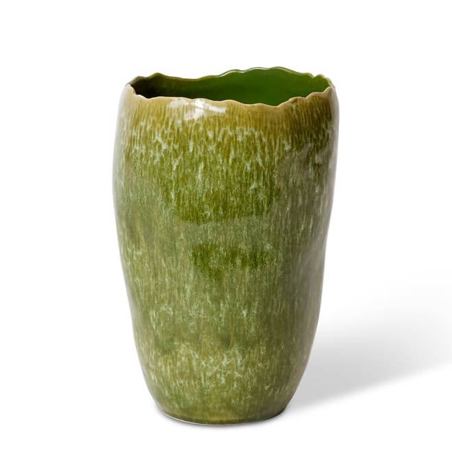 Haidi Decorative Vessel - Green, 27cm (H)