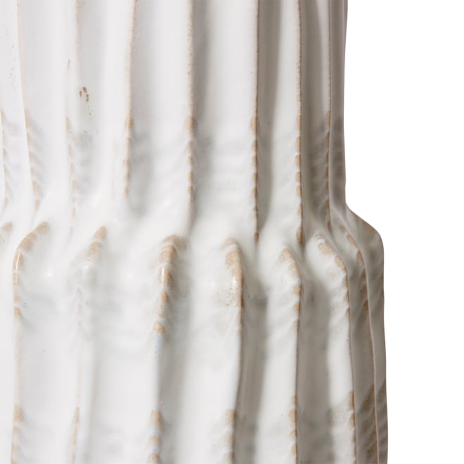 Jager Vase - White Wash, 75cm (H)