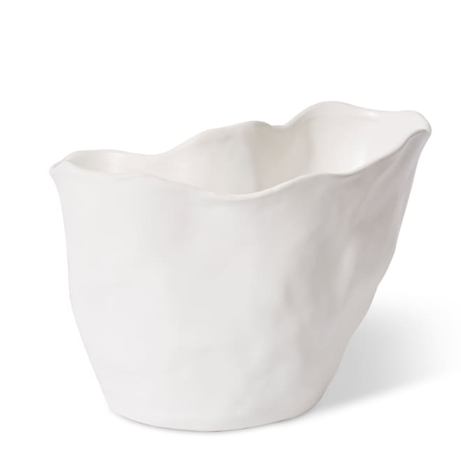 Kerry Vase - White, 20cm (H)