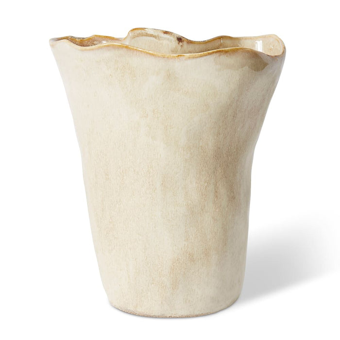 Kerry Tall Vase - Beige, 28cm (H)
