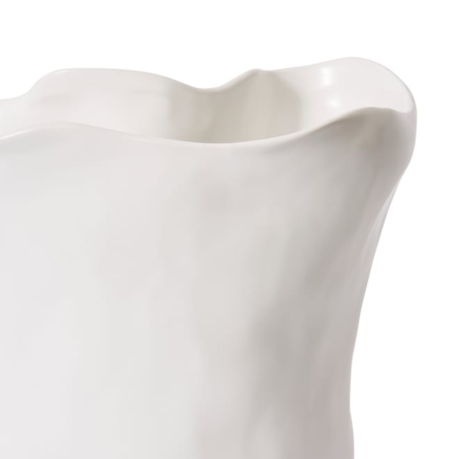 Kerry Tall Vase - White, 28cm (H)