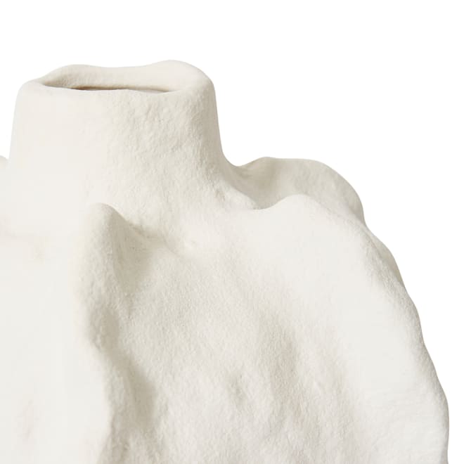 Okilani Vase - White, 16cm (H)