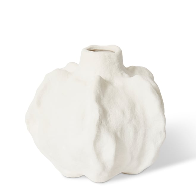 Okilani Vase - White, 16cm (H)