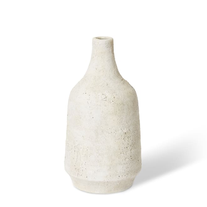 Joeli Vase - Stone, 28cm (H)