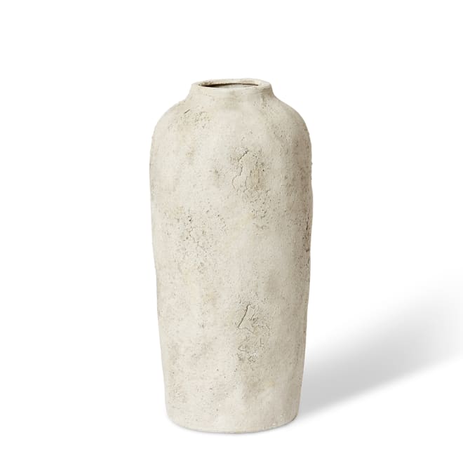 Shamila Vase - Stone, 43cm (H)