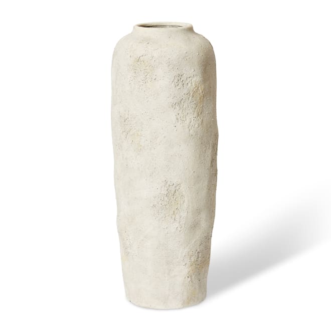 Shamila Vase - Stone, 70cm (H)