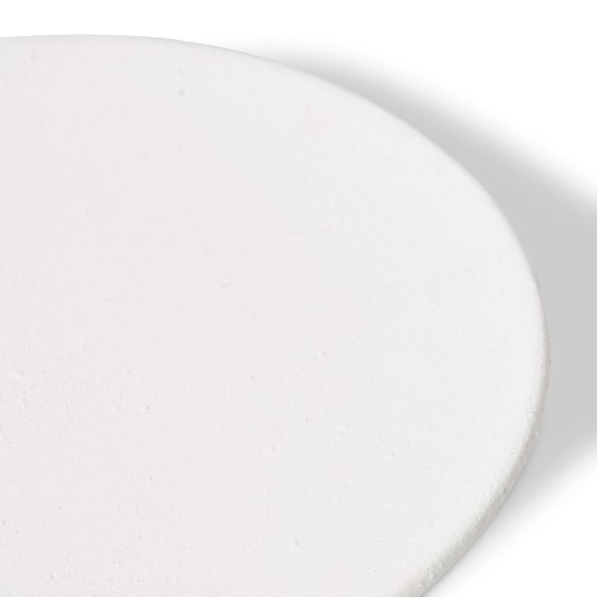Teniku Decor Plate - White, 4cm (H)