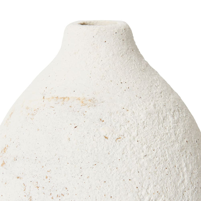 Talia Vase - White, 17cm (H)
