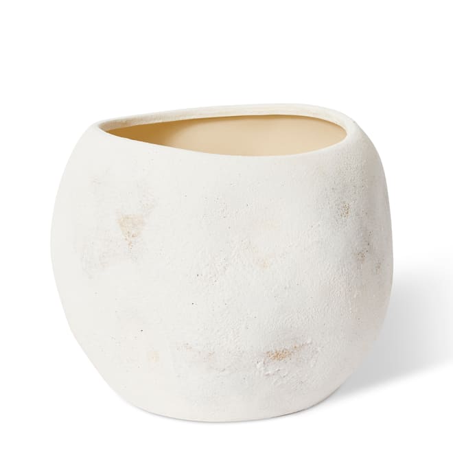 Malie Pot - White, 24cm (H)