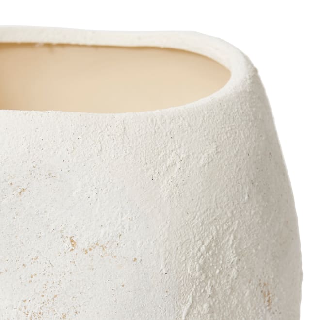 Malie Pot - White, 32cm (H)