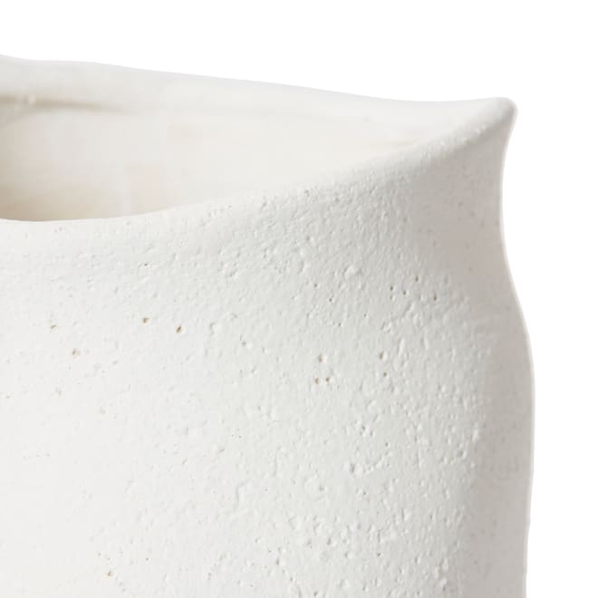 Levani Pot - White, 18cm (H)