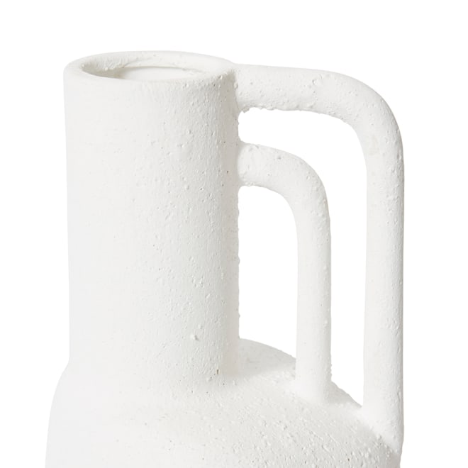 Arieta Vase - White, 30cm (H)