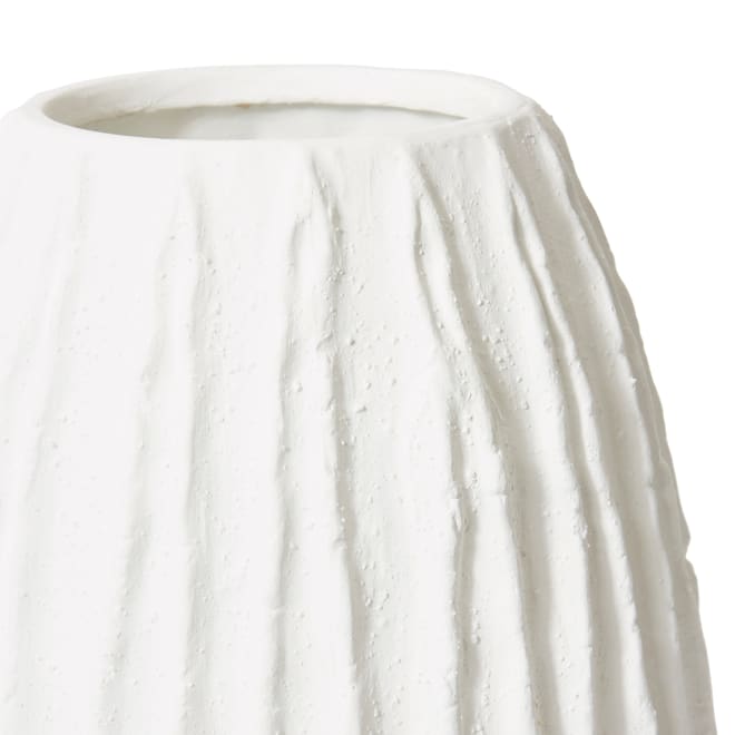 Adelina Vase - White, 50cm (H)