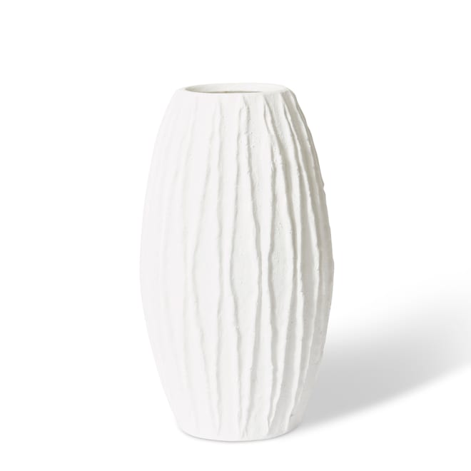 Adelina Vase - White, 50cm (H)