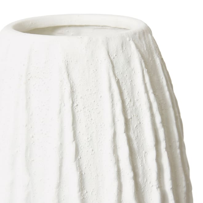 Adelina Vase - White, 70cm (H)