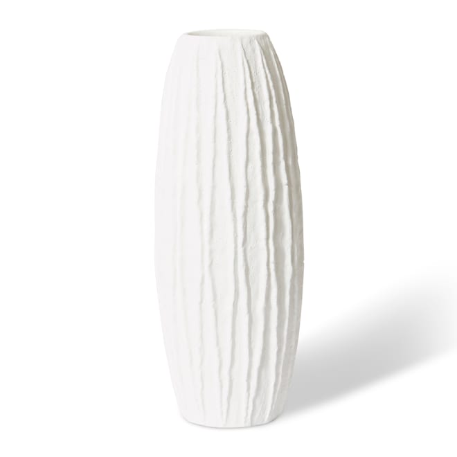 Adelina Vase - White, 70cm (H)