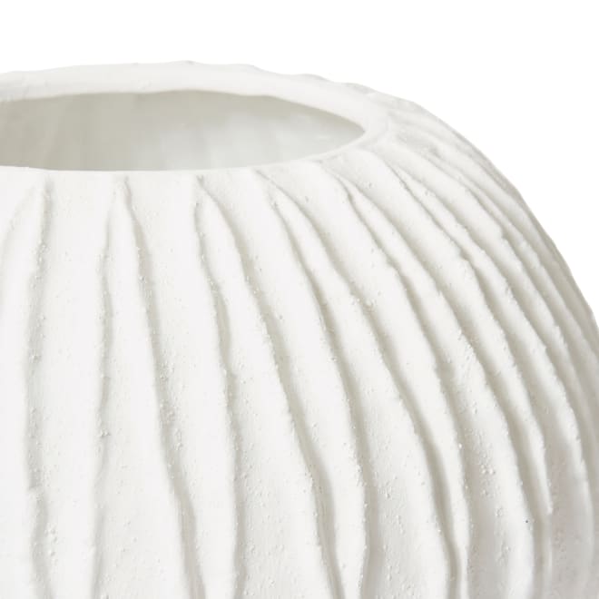 Adelina Vase - White, 31cm (H)