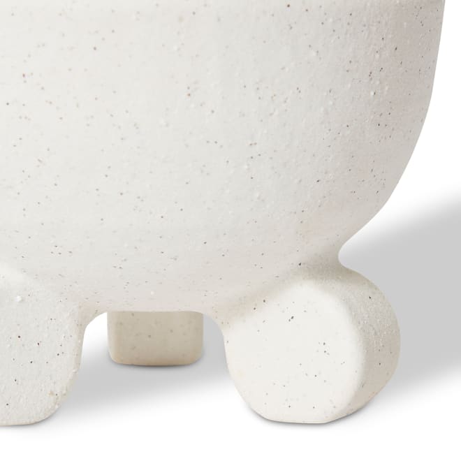 Martine Pot - White, 10cm (H)