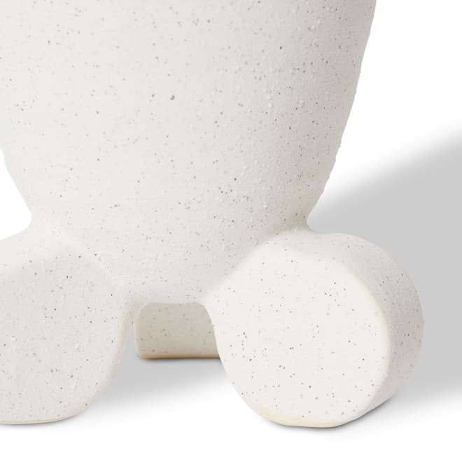 Martine Vase - White, 26cm (H)