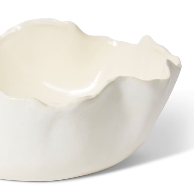 Emaline Bowl - Cream, 15cm (H)