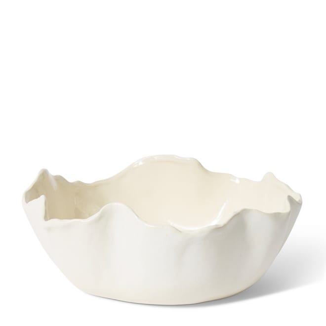 Emaline Bowl - Cream, 15cm (H)