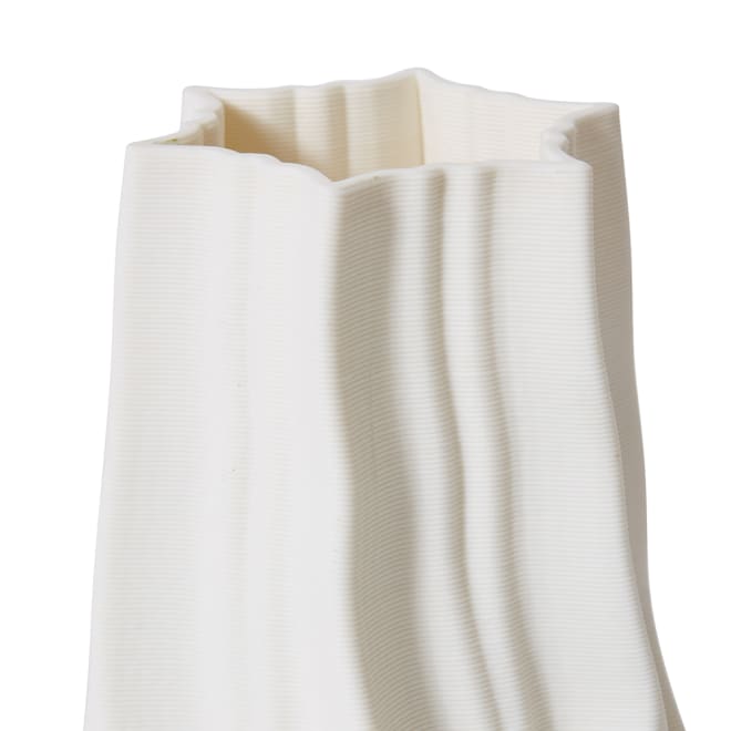 Adria Vase - White, 30cm (H)