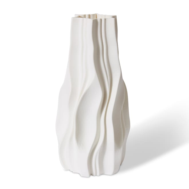 Adria Vase - White, 46cm (H)