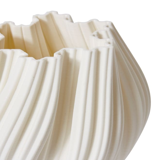 Avalon Vase - White, 30cm (H)