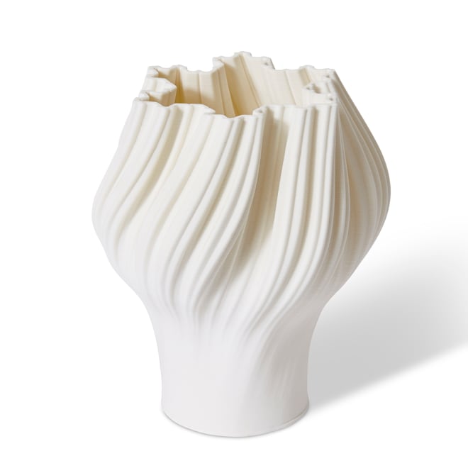 Avalon Vase - White, 30cm (H)