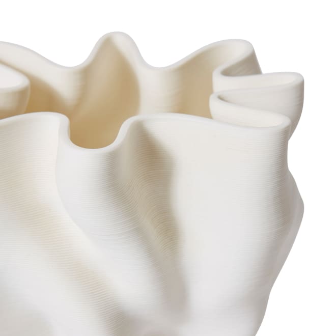 Ailsa Vase - White, 20cm (H)