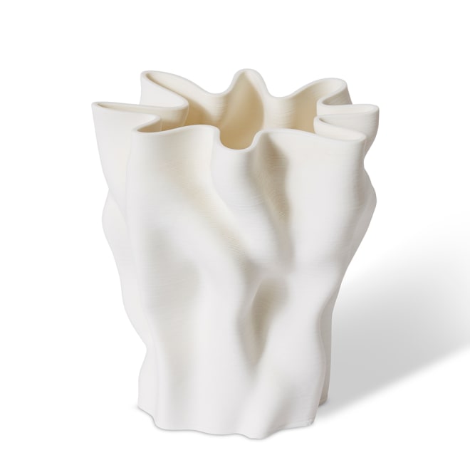 Ailsa Vase - White, 20cm (H)