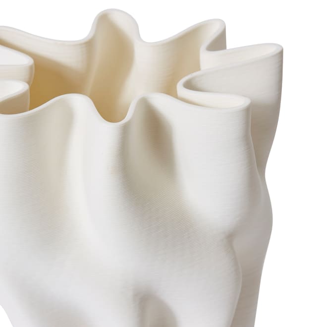 Ailsa Vase - White, 31cm (H)