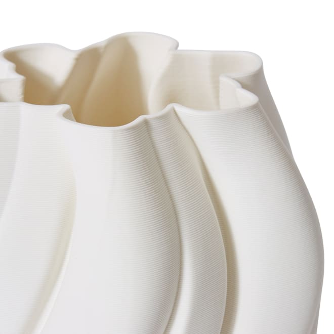 Clover Vase - White, 20cm (H)