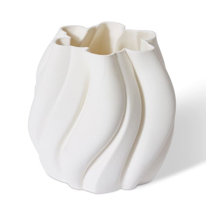 Clover Vase - White, 20cm (H)