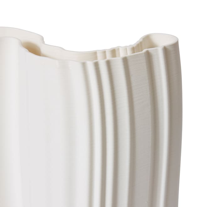 Emmy Vase - White, 40cm (H)